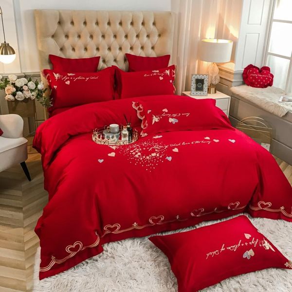 bedding sets romantic wedding marry cotton set king quilt cover pillowcase flat bed sheet bedspreads home bedclothes bedroom
bedding sets romantic wedding marry cotton set king quilt cover pillowcase flat bed sheet bedspreads home bedclothes bedroom