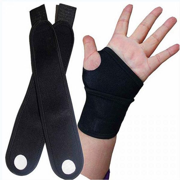 pc style adjustable sport wristband wrist brace wrap bandage ventilation support, Black;red
pc style adjustable sport wristband wrist brace wrap bandage ventilation support, Black;red