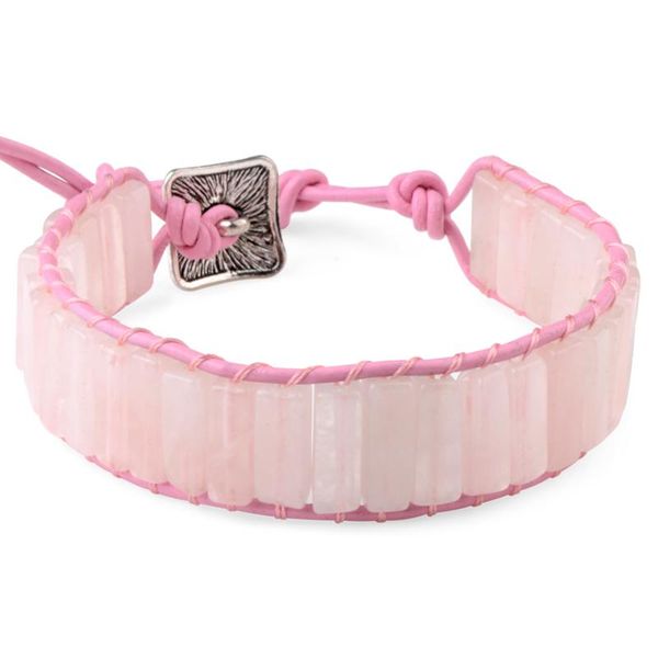 tennis pink imperial bracelet bohemia genuine leather solid tube natural stone bracelets gifts for women, Golden;silver
tennis pink imperial bracelet bohemia genuine leather solid tube natural stone bracelets gifts for women, Golden;silver