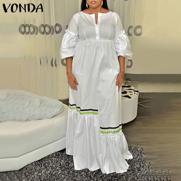 women dress v neck long lantern sleeve solid dresses plus size bohemian vestidos ladies beach sundress 5xl robe casual, Black;gray
women dress v neck long lantern sleeve solid dresses plus size bohemian vestidos ladies beach sundress 5xl robe casual, Black;gray