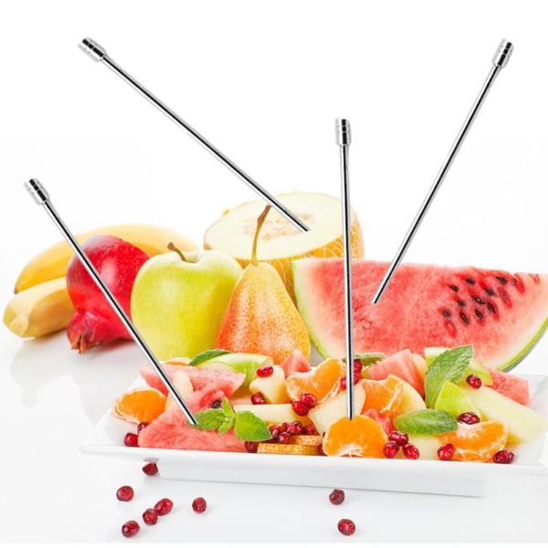 6pcs/set stainless steel picks reusable cylinder shaped cocktail dessert fruit for dinner party bbq accessories forks
6pcs/set stainless steel picks reusable cylinder shaped cocktail dessert fruit for dinner party bbq accessories forks