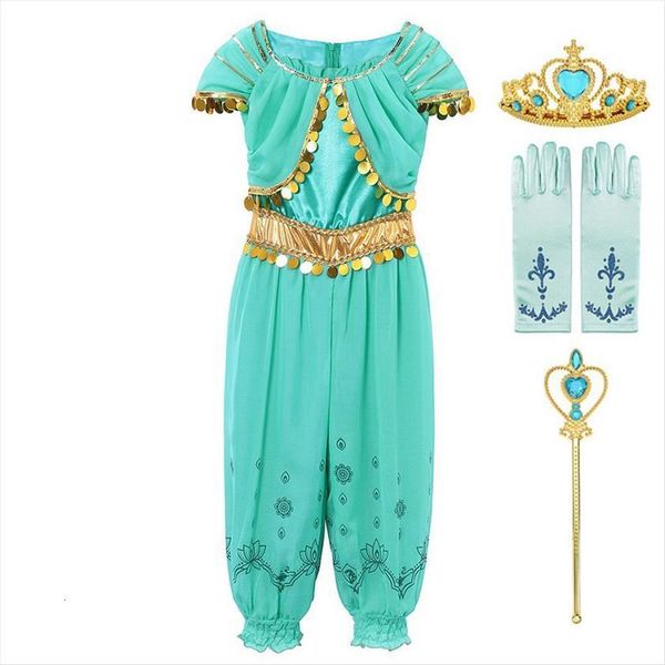 muababay aladdin jasmine costume girl dresses arabian fancy princess up jumpsuit halloween carnival sequin clothes, Red;yellow
muababay aladdin jasmine costume girl dresses arabian fancy princess up jumpsuit halloween carnival sequin clothes, Red;yellow