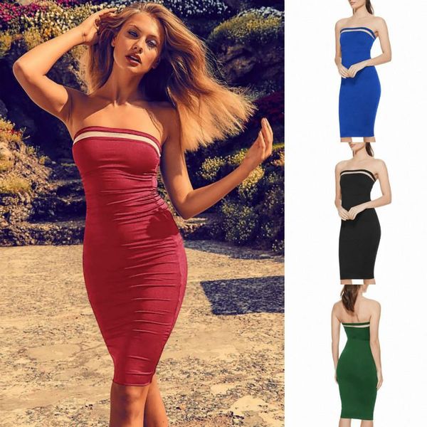 summer women's strapless bra slim hip dress club bandage dresses woman party night casual, Black;gray
summer women's strapless bra slim hip dress club bandage dresses woman party night casual, Black;gray