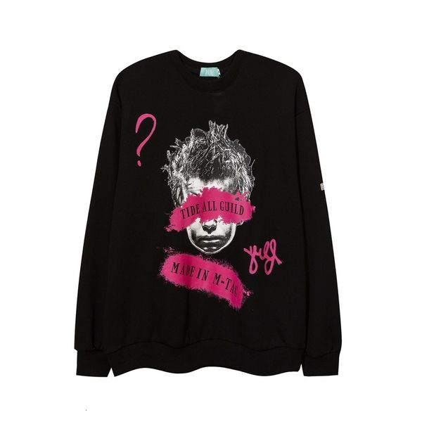 ins chao brand high street large long sleeve pullover blindfolded boy student male oversized round neck sweater, Black
ins chao brand high street large long sleeve pullover blindfolded boy student male oversized round neck sweater, Black