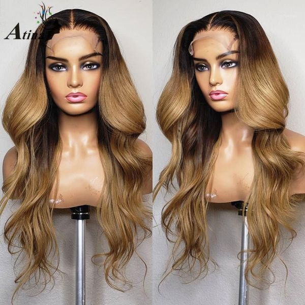 atina ombre colored human hair wig pre plucked brazilian natural hairline hd transparent lace part for black women 1801, Black;brown
atina ombre colored human hair wig pre plucked brazilian natural hairline hd transparent lace part for black women 1801, Black;brown