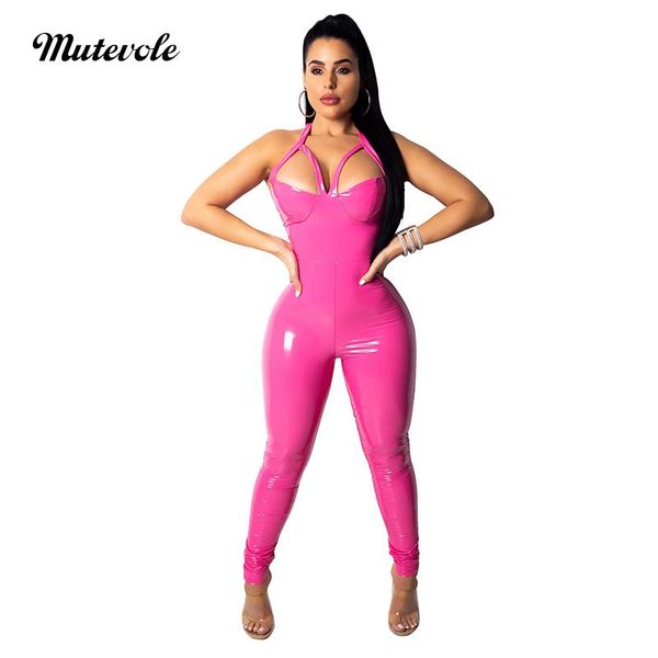 women's jumpsuits & rompers mutevole women bodycon sleeveless pu jumpsuit clubwear spaghetti strap leather stretch backless party, Black;white
women's jumpsuits & rompers mutevole women bodycon sleeveless pu jumpsuit clubwear spaghetti strap leather stretch backless party, Black;white
