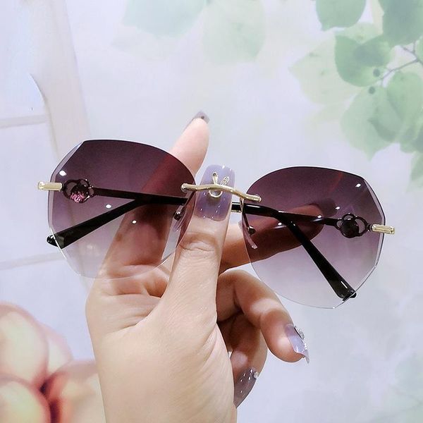sunglasses oloey rimless women elegant trimming cat eye metal eyewear female retro ocean water lens fashion glasses uv400 oculos, White;black
sunglasses oloey rimless women elegant trimming cat eye metal eyewear female retro ocean water lens fashion glasses uv400 oculos, White;black