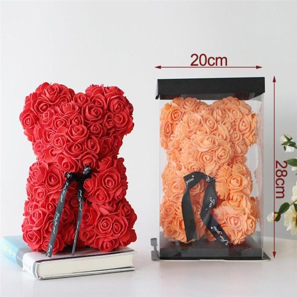 decorative flowers & wreaths 25cm customized diy rose bear with box artificial pe flower teddy valentine's day for girlfriend women wif
decorative flowers & wreaths 25cm customized diy rose bear with box artificial pe flower teddy valentine's day for girlfriend women wif