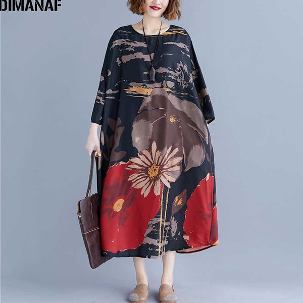 plus size women dress print autumn vintage vestidos chinese style elegant female lady long sleeve oversize loose 210531, Black;gray
plus size women dress print autumn vintage vestidos chinese style elegant female lady long sleeve oversize loose 210531, Black;gray