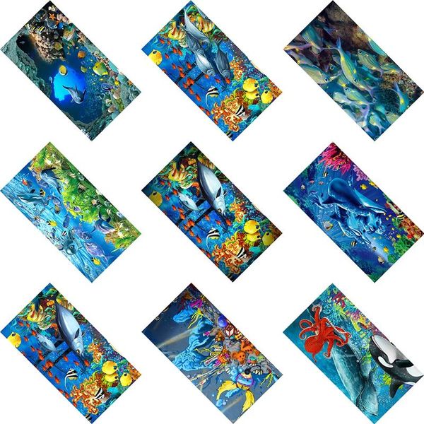scarves pinksee novelty creative 3d printed ocean pattern magic bandana windproof anti-dust seamless tubular neck gaiter scarf, Blue;gray
scarves pinksee novelty creative 3d printed ocean pattern magic bandana windproof anti-dust seamless tubular neck gaiter scarf, Blue;gray