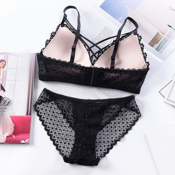 bras sets lace embroidery ladies bra and panty set line lady lingerie brassiere push up woman underwear wireless, Red;black
bras sets lace embroidery ladies bra and panty set line lady lingerie brassiere push up woman underwear wireless, Red;black