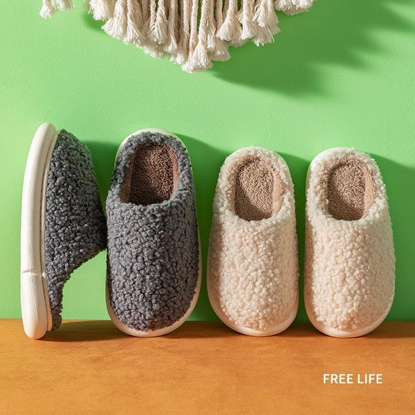 slippers autumn winter women men bottom soft insole home shoes thick indoor non-slip comfortable, Black
slippers autumn winter women men bottom soft insole home shoes thick indoor non-slip comfortable, Black