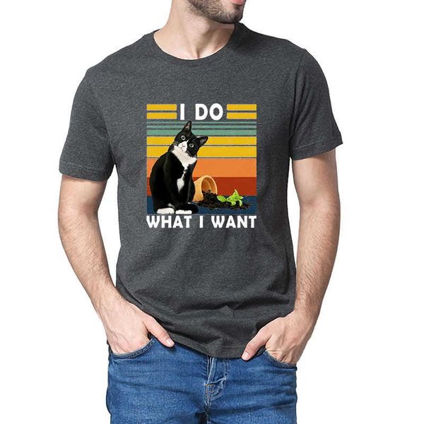 men's t-shirts graphic do what want funny cat lover gift novelty t-shirt humor tee streetwear top, White;black
men's t-shirts graphic do what want funny cat lover gift novelty t-shirt humor tee streetwear top, White;black