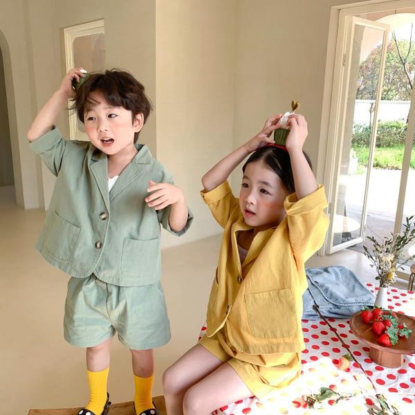 baby boys blazer sets 2021 spring summer children's casual suits kids loose toddler fashion girls clothing, White
baby boys blazer sets 2021 spring summer children's casual suits kids loose toddler fashion girls clothing, White
