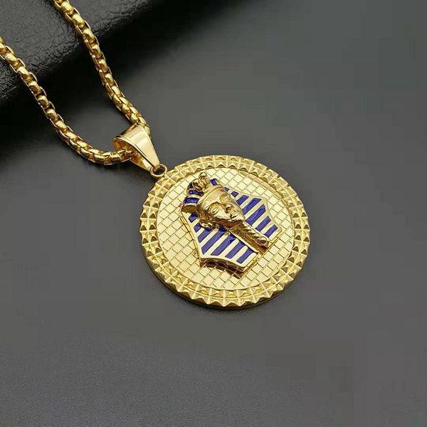 pendant necklaces 316l stainless steel gold color men egyptian pharaoh chain vintage hiphop necklace women jewelry, Silver
pendant necklaces 316l stainless steel gold color men egyptian pharaoh chain vintage hiphop necklace women jewelry, Silver
