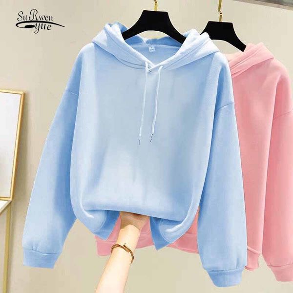 fashion hoodies korean solid plus size casual women sweater autumn winter velvet loose harajuku hooded sweatshirt 11657 210508, Black
fashion hoodies korean solid plus size casual women sweater autumn winter velvet loose harajuku hooded sweatshirt 11657 210508, Black
