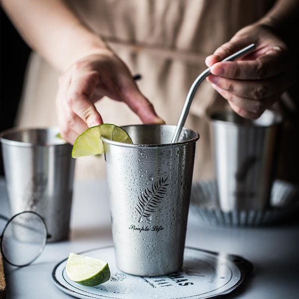 mugs nordic 304 stainless steel cup ins industrial wind household fruit juice cold drink beer anti falling
mugs nordic 304 stainless steel cup ins industrial wind household fruit juice cold drink beer anti falling