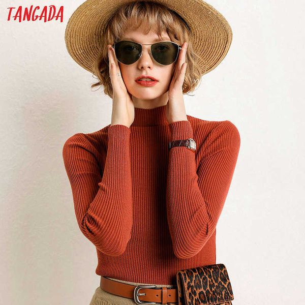 tangada fashion women solid sweater half turtleneck big stretch long sleeve slim white black red soft sweater ladies pull aqj08 210609
tangada fashion women solid sweater half turtleneck big stretch long sleeve slim white black red soft sweater ladies pull aqj08 210609