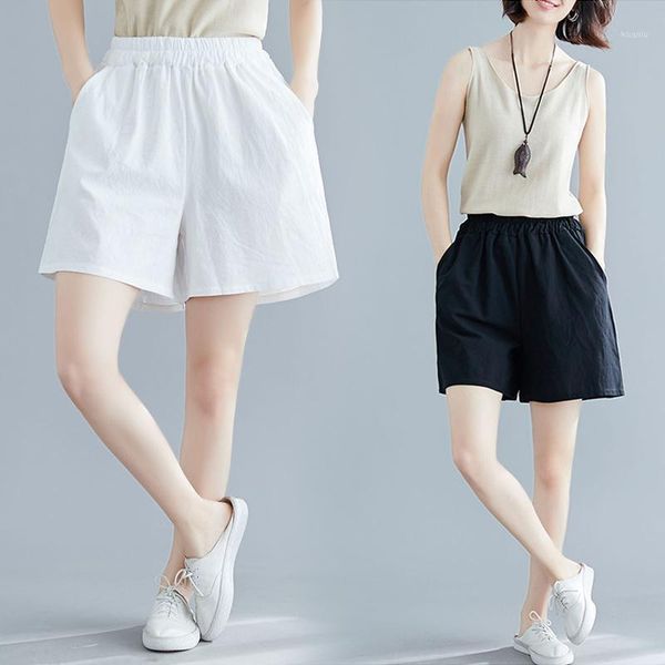 loose pants trousers capris linen elastic-waist knee length casual cotton summer women lady dm001 women's &, Black;white
loose pants trousers capris linen elastic-waist knee length casual cotton summer women lady dm001 women's &, Black;white