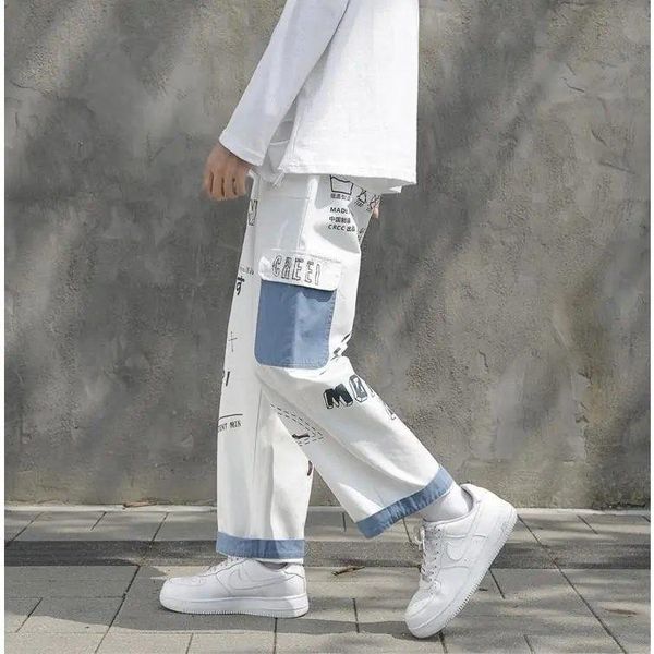 men's pants straight denim jeans men graphic printed 2021 streetwear man wildleg hip hop korean harajuku fashion, Black
men's pants straight denim jeans men graphic printed 2021 streetwear man wildleg hip hop korean harajuku fashion, Black