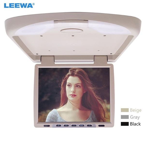 car video leewa 12v 14.1" inch car/bus tft lcd roof mounted monitor flip down 2-way input 3-color black, grey, beige #ca1290
car video leewa 12v 14.1" inch car/bus tft lcd roof mounted monitor flip down 2-way input 3-color black, grey, beige #ca1290