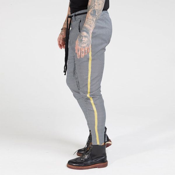 pant men's trousers hip hop hallways 2021's plaid thin sweatpants from gyms streetwear chino pants 93zq, Black
pant men's trousers hip hop hallways 2021's plaid thin sweatpants from gyms streetwear chino pants 93zq, Black