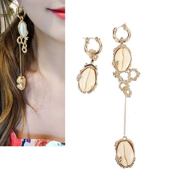 fashion design big brand baroque retro style asymmetric earrings vintage dangle drop for women jewe & chandelier, Silver 
fashion design big brand baroque retro style asymmetric earrings vintage dangle drop for women jewe & chandelier, Silver