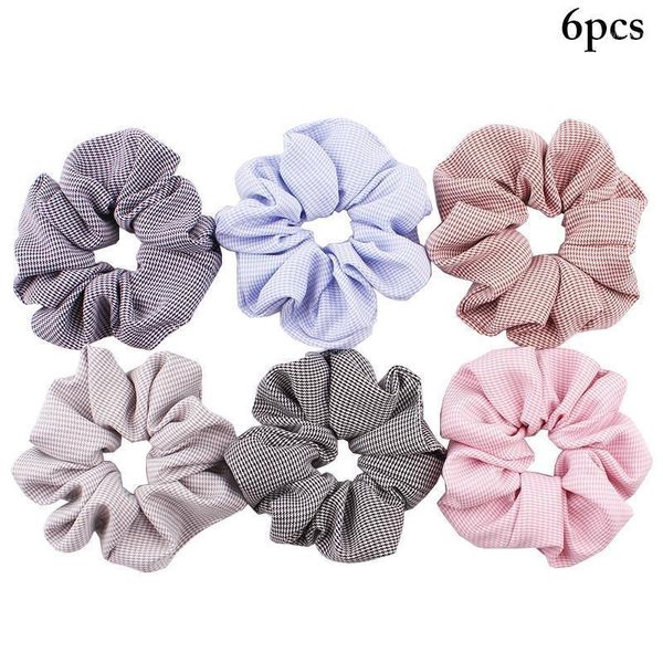 6pcs/set plaid dot stripe hair scrunchies fashion bands tie scrunchie accessories for women1
6pcs/set plaid dot stripe hair scrunchies fashion bands tie scrunchie accessories for women1