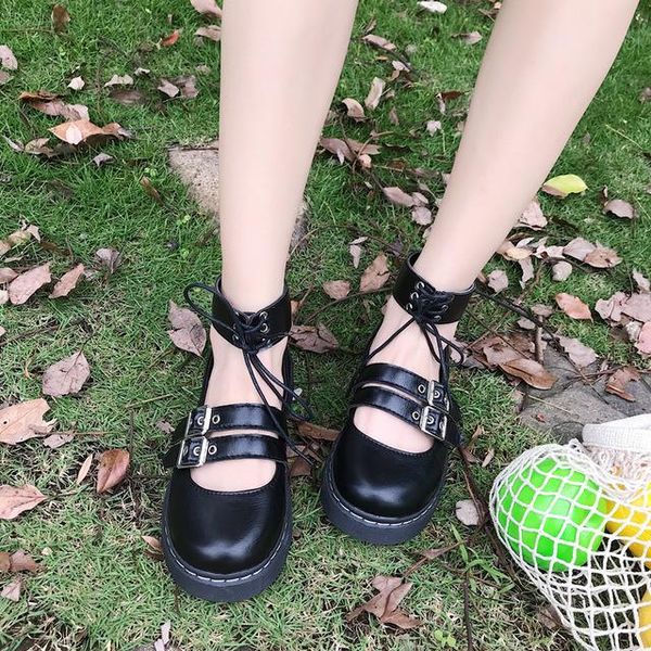 dress shoes the 2021 models wear small leather with thick soles and round heads. lolita girl student are cute baby, Black
dress shoes the 2021 models wear small leather with thick soles and round heads. lolita girl student are cute baby, Black