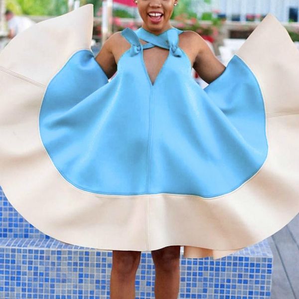 blue white patchwork dresses women spaghetti strap backless loose pleated open chest date out female fashion robes 210416, Black;gray
blue white patchwork dresses women spaghetti strap backless loose pleated open chest date out female fashion robes 210416, Black;gray