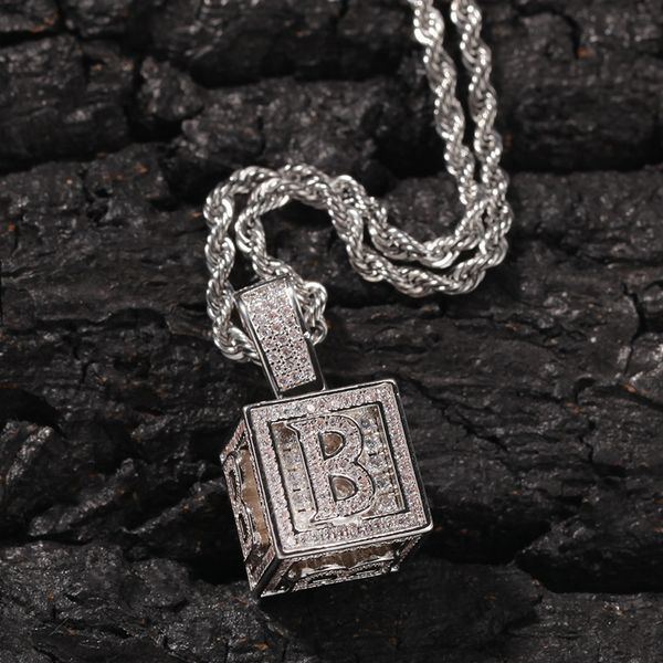 mens hip hop jewelry iced out initial letter necklace pendant gold silver cube dice hiphop necklaces
mens hip hop jewelry iced out initial letter necklace pendant gold silver cube dice hiphop necklaces