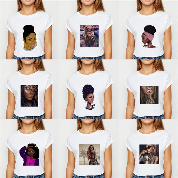 fashion retro melanin black and men womens girl print korea streetwear casual versatile summer sell women clothing, White;black
fashion retro melanin black and men womens girl print korea streetwear casual versatile summer sell women clothing, White;black