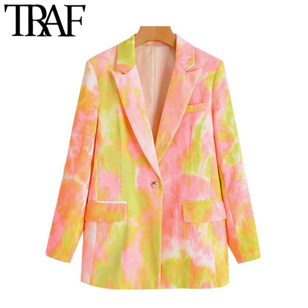 traf women fashion tie-dye print corduroy blazers coat vintage long sleeve pockets female outerwear chic 210415, Black;brown
traf women fashion tie-dye print corduroy blazers coat vintage long sleeve pockets female outerwear chic 210415, Black;brown