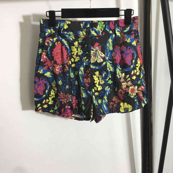 women's shorts spring summer 2021 female fashions retro printing high-rise b757, White;black
women's shorts spring summer 2021 female fashions retro printing high-rise b757, White;black