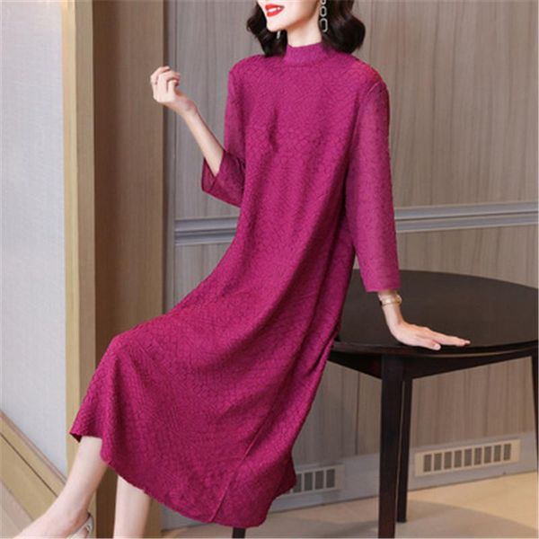 casual dresses high-end embroidery temperament mother autumn long-sleeved dress 2021 women's fashion plus size, Black;gray
casual dresses high-end embroidery temperament mother autumn long-sleeved dress 2021 women's fashion plus size, Black;gray