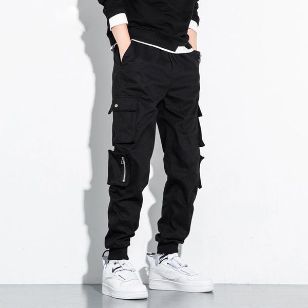 men's pants hip hop cargo men fashion harajuku harem pant streetwear casual joggers multi-pocket tie feet plus size m-8xl, Black
men's pants hip hop cargo men fashion harajuku harem pant streetwear casual joggers multi-pocket tie feet plus size m-8xl, Black