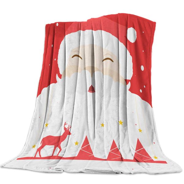 Flannel Throw Blanket for Bedroom,Indoor and Outdoor Microfiber Blankets, Cute Santa Claus Red Elk and Christmas Tree Ultra Soft
Flannel Throw Blanket for Bedroom,Indoor and Outdoor Microfiber Blankets, Cute Santa Claus Red Elk and Christmas Tree Ultra Soft