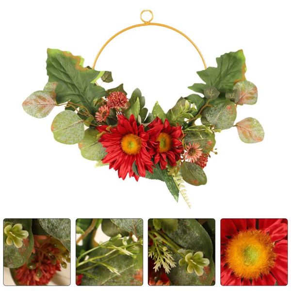 decorative flowers & wreaths 1pc artificial delicate wreath pendant creative festival door (red)
decorative flowers & wreaths 1pc artificial delicate wreath pendant creative festival door (red)