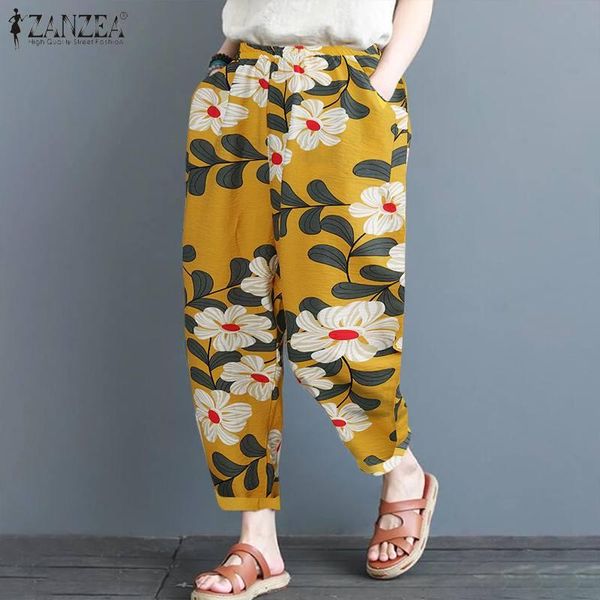 women's pants & capris zanzea women vintage floral printed harem casual elastic waist trousers loose turnip female pantalon plus size s, Black;white
women's pants & capris zanzea women vintage floral printed harem casual elastic waist trousers loose turnip female pantalon plus size s, Black;white