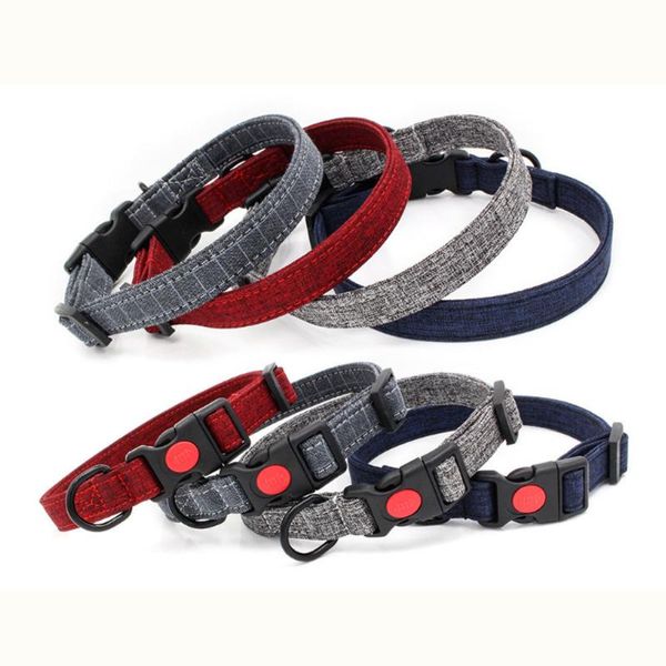 dog collars & leashes adjustbale nylon collar solid color safety for small medium large dogs pitbull labrador pet pug puppy supplies
dog collars & leashes adjustbale nylon collar solid color safety for small medium large dogs pitbull labrador pet pug puppy supplies