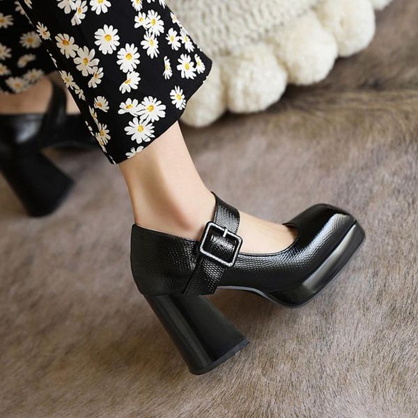 fashion square toe mary jane platform shoes women black ankle strap high heels pumps patent leather chunky plus size 32-48 t15 dress
fashion square toe mary jane platform shoes women black ankle strap high heels pumps patent leather chunky plus size 32-48 t15 dress