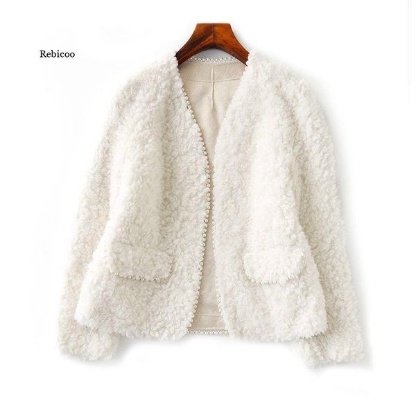 women's fur & faux winter autumn fluffy plush jacket coat women teddy lamb jackets omen loose open stitch overcoat warm outers, Black
women's fur & faux winter autumn fluffy plush jacket coat women teddy lamb jackets omen loose open stitch overcoat warm outers, Black