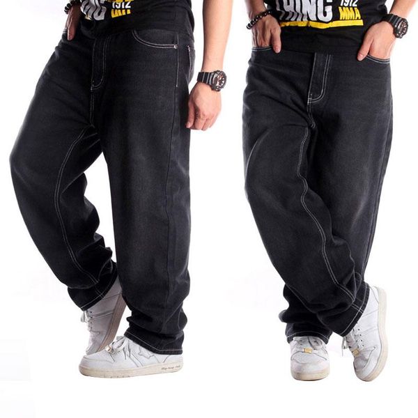 loose jeans men denim wide leg pants straight baggy harem streetwear hip hop brand black skateboard trousers size 30 - 46 men's, Blue
loose jeans men denim wide leg pants straight baggy harem streetwear hip hop brand black skateboard trousers size 30 - 46 men's, Blue