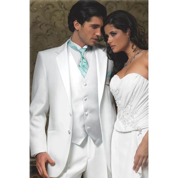 fashion flat men suit wedding suits for notched lapel grooms tuxedos two buttons trim fit (jacket+pants+vest) men's & blazers, White;black
fashion flat men suit wedding suits for notched lapel grooms tuxedos two buttons trim fit (jacket+pants+vest) men's & blazers, White;black
