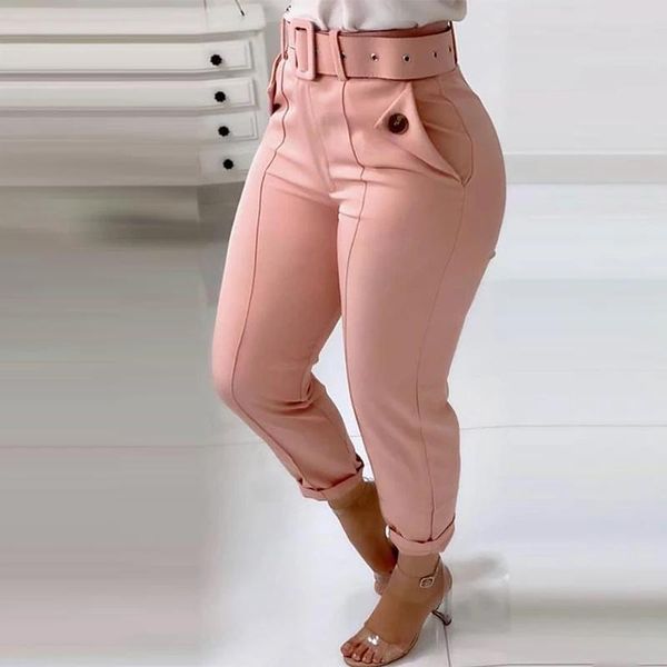 solid high waist women's pencil pants 2021 spring harajuku pant for women fashion feamle trousers with belt pocket design & capris, Black;white
solid high waist women's pencil pants 2021 spring harajuku pant for women fashion feamle trousers with belt pocket design & capris, Black;white