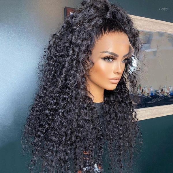 150% density 13x4 long big kinky curly wig lace front human hair wigs for women black color remy brazilian slove1, Black;brown
150% density 13x4 long big kinky curly wig lace front human hair wigs for women black color remy brazilian slove1, Black;brown