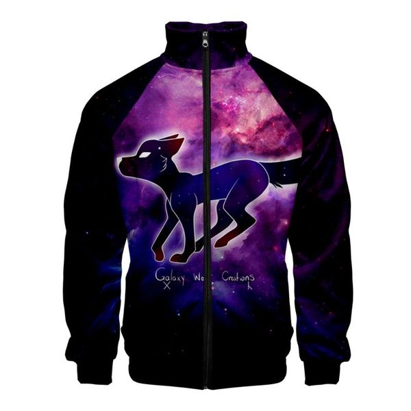 men's jackets 2021 galaxy wolf zipper casual 3d jacket fashion highstreet autumn and spring clothes mens for, Black;brown
men's jackets 2021 galaxy wolf zipper casual 3d jacket fashion highstreet autumn and spring clothes mens for, Black;brown