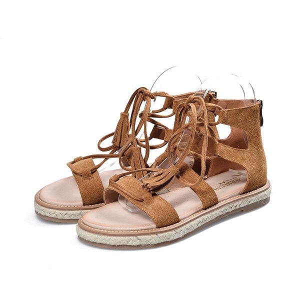 summer women sandals genuine leather flat cross strappy roman beach gladiator braided open toe tassel ladies lace up shoes, Black
summer women sandals genuine leather flat cross strappy roman beach gladiator braided open toe tassel ladies lace up shoes, Black