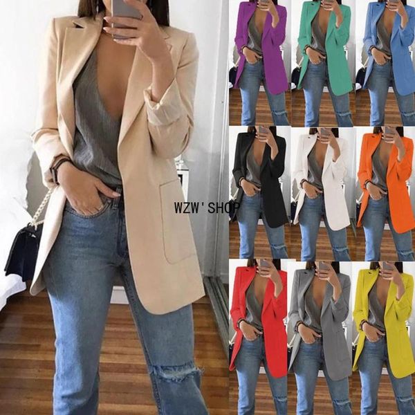 women's suits & blazers women's blazer jackets casual plus size basic notched slim solid coats office ladies outwear chic loose coa, White;black
women's suits & blazers women's blazer jackets casual plus size basic notched slim solid coats office ladies outwear chic loose coa, White;black