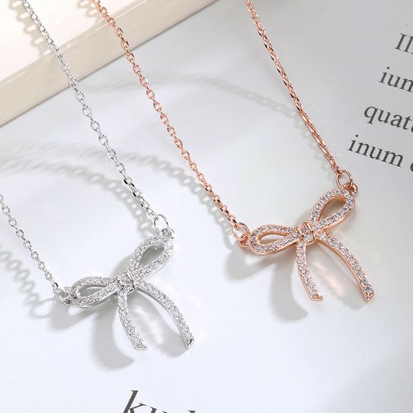 chimel singapore niche women's short clavicle neck chain style bow fresh necklace, Silver
chimel singapore niche women's short clavicle neck chain style bow fresh necklace, Silver